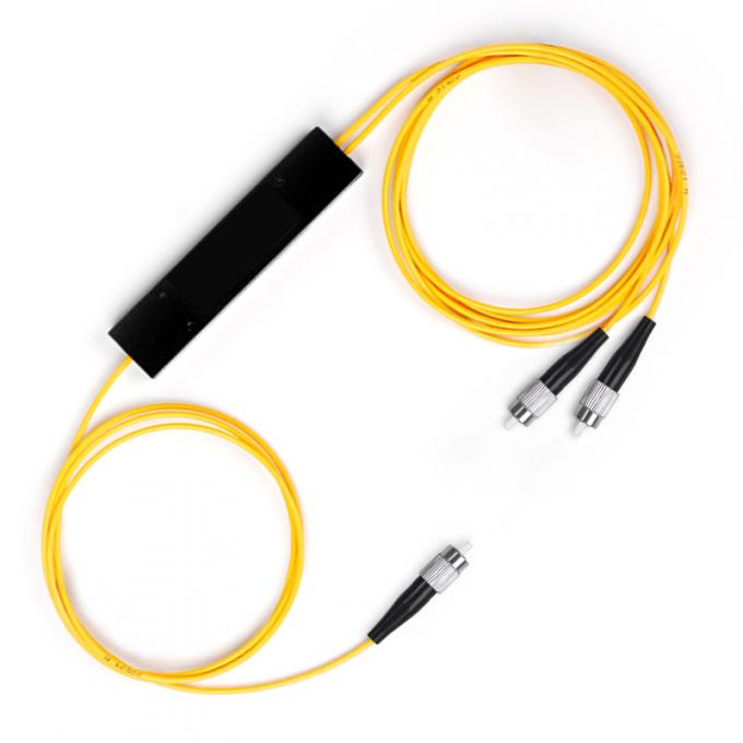 Ελεύθερος θραύστης οπτικών ινών PLC τύπων FTTH FC UPC 1x2 πλεξίδων δειγμάτων