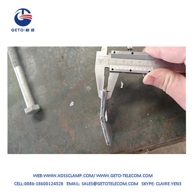 Υλικά H.D.G Steel Pole Line Hardware για εξαρτήματα ηλεκτρικών γραμμών με υψηλή αντοχή στη θερμότητα