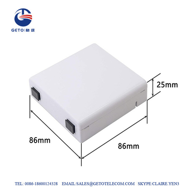 Sc/APC FTTH τελικό κιβώτιο IP65 ινών cOem υποδοχών τοίχων γείσων