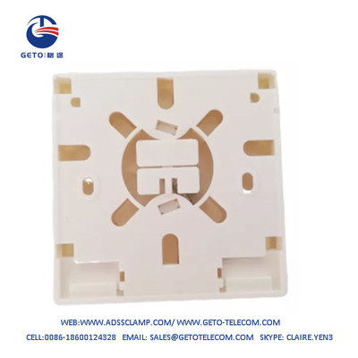 Έξοδος 86×86×25mm τοίχων υποδοχών οπτικών ινών ODM cOem