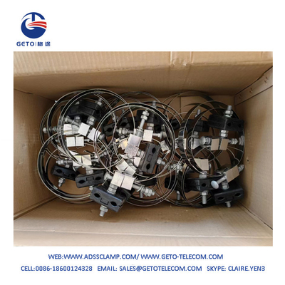 ADSS Silver Down Σφιγκτήρας Μολύβδου Προσαρμόσιμος Nylon Αντιδιαβρωτικός