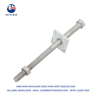 15 KN Cross-Arm LV Angle Bar Metal Bracket 15 τρύπες Υψηλή αντοχή στη διάβρωση