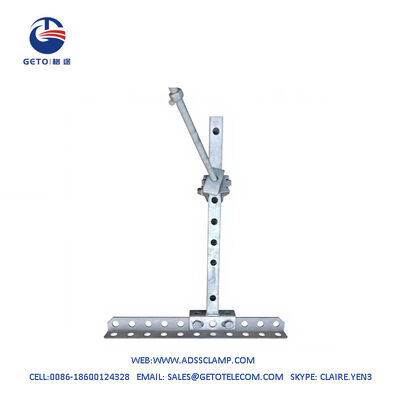 15 KN Cross-Arm LV Angle Bar Metal Bracket 15 τρύπες Υψηλή αντοχή στη διάβρωση
