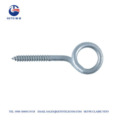 6x20mm οπτικός γάντζος βιδών πλεξίδων αγκύρων 500N καλωδίων ινών υπαίθριος