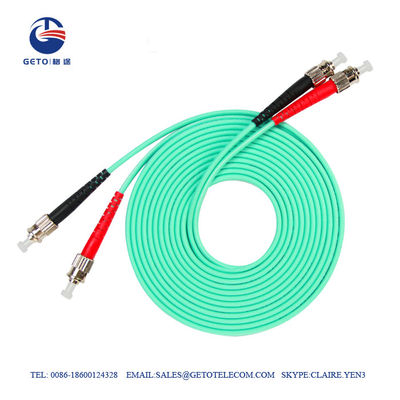 οπτικό σκοινί μπαλωμάτων ινών 50/125um OM3 10G LSZH πολλαπλού τρόπου